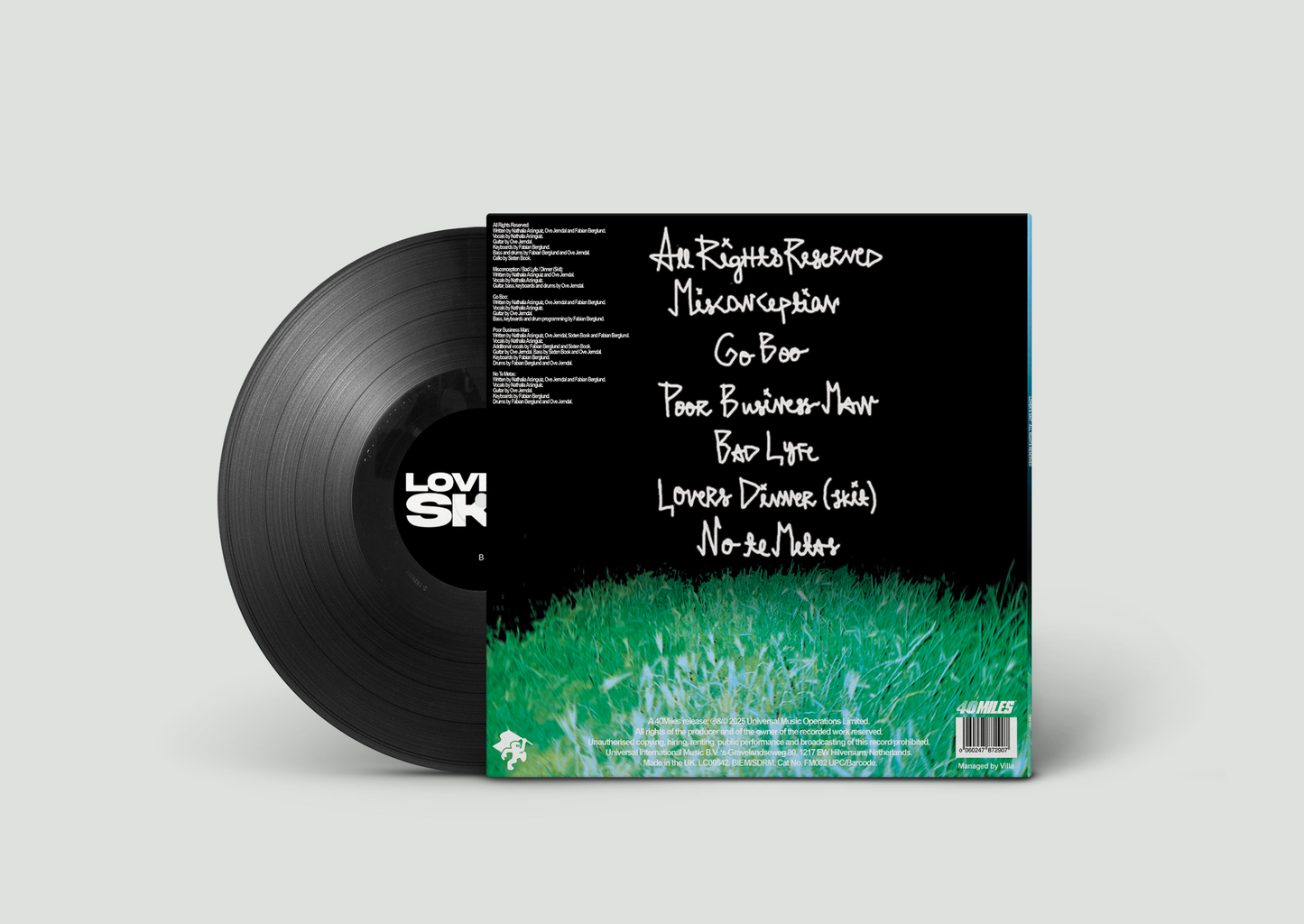 LOVER'S SKIT - ALL RIGHTS RESERVED EP - VINYL