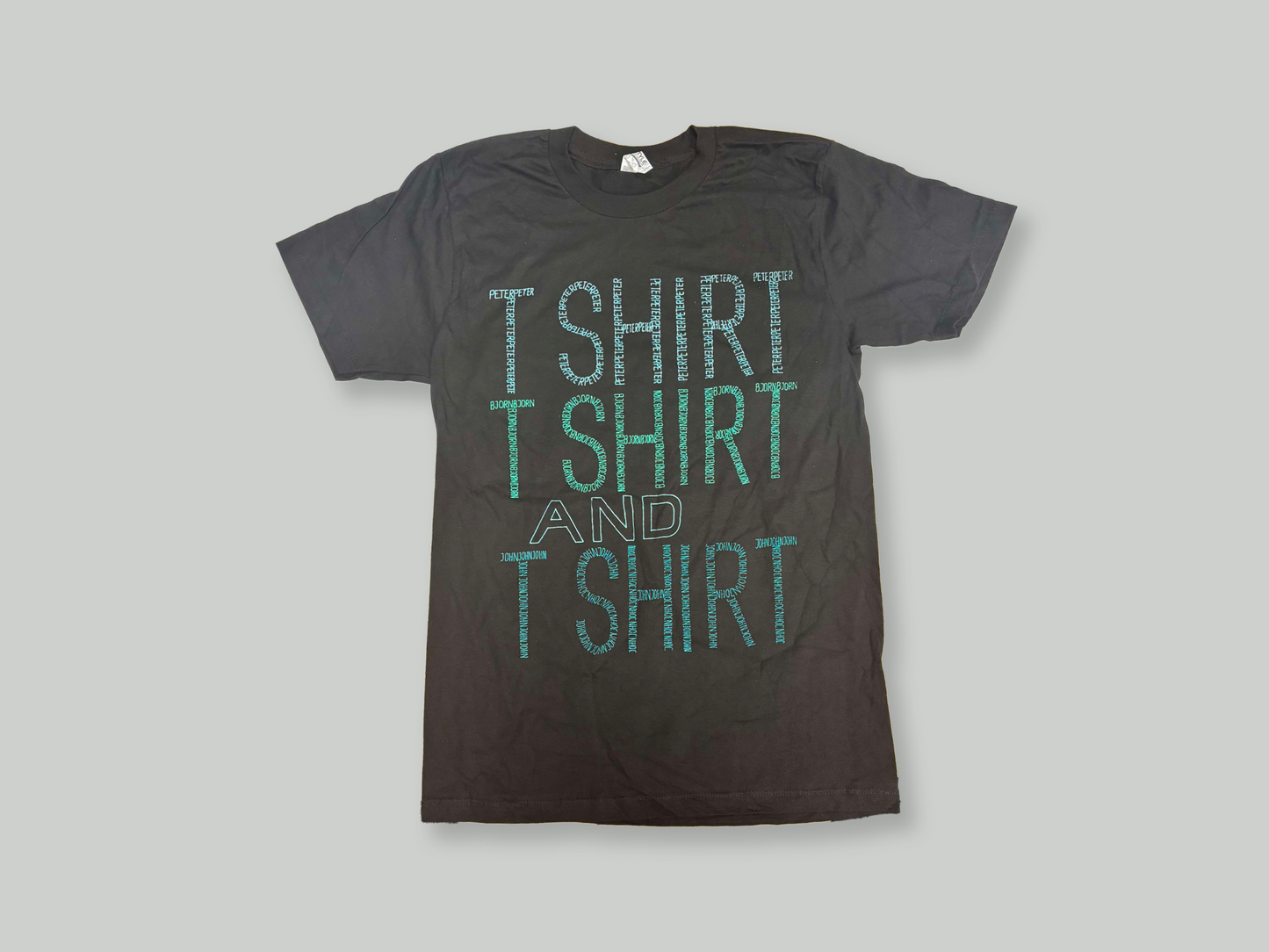 PETER BJORN AND JOHN - T-SHIRT T-SHIRT AND T-SHIRT - BLACK T-SHIRT