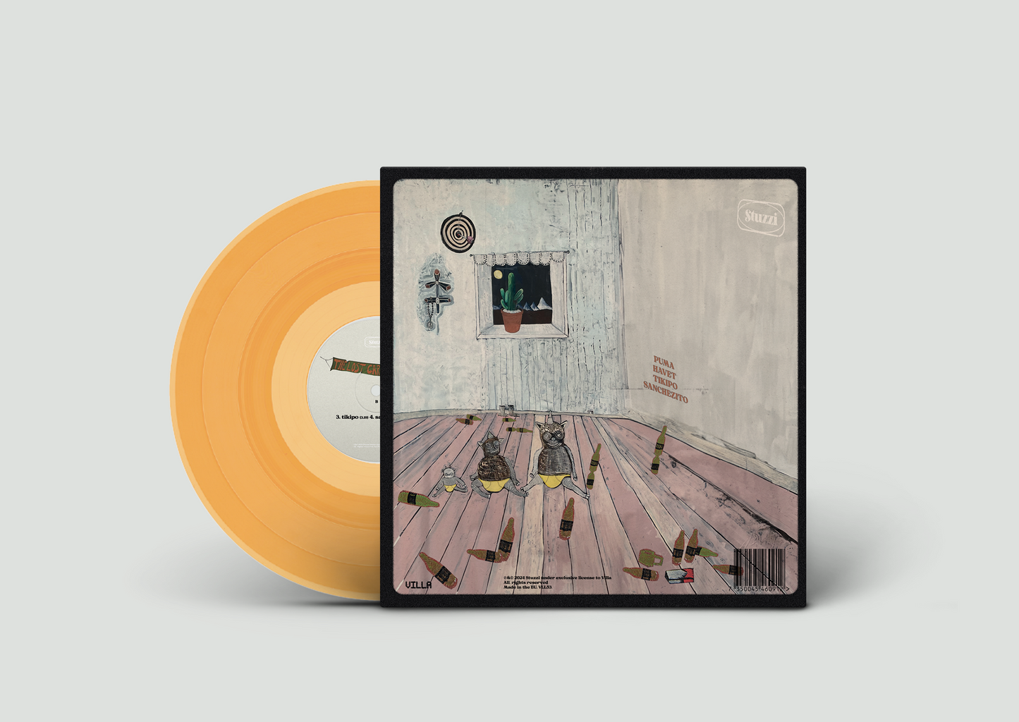STUZZI - THE LOST CARNIVAL TAPES - ORANGE VINYL
