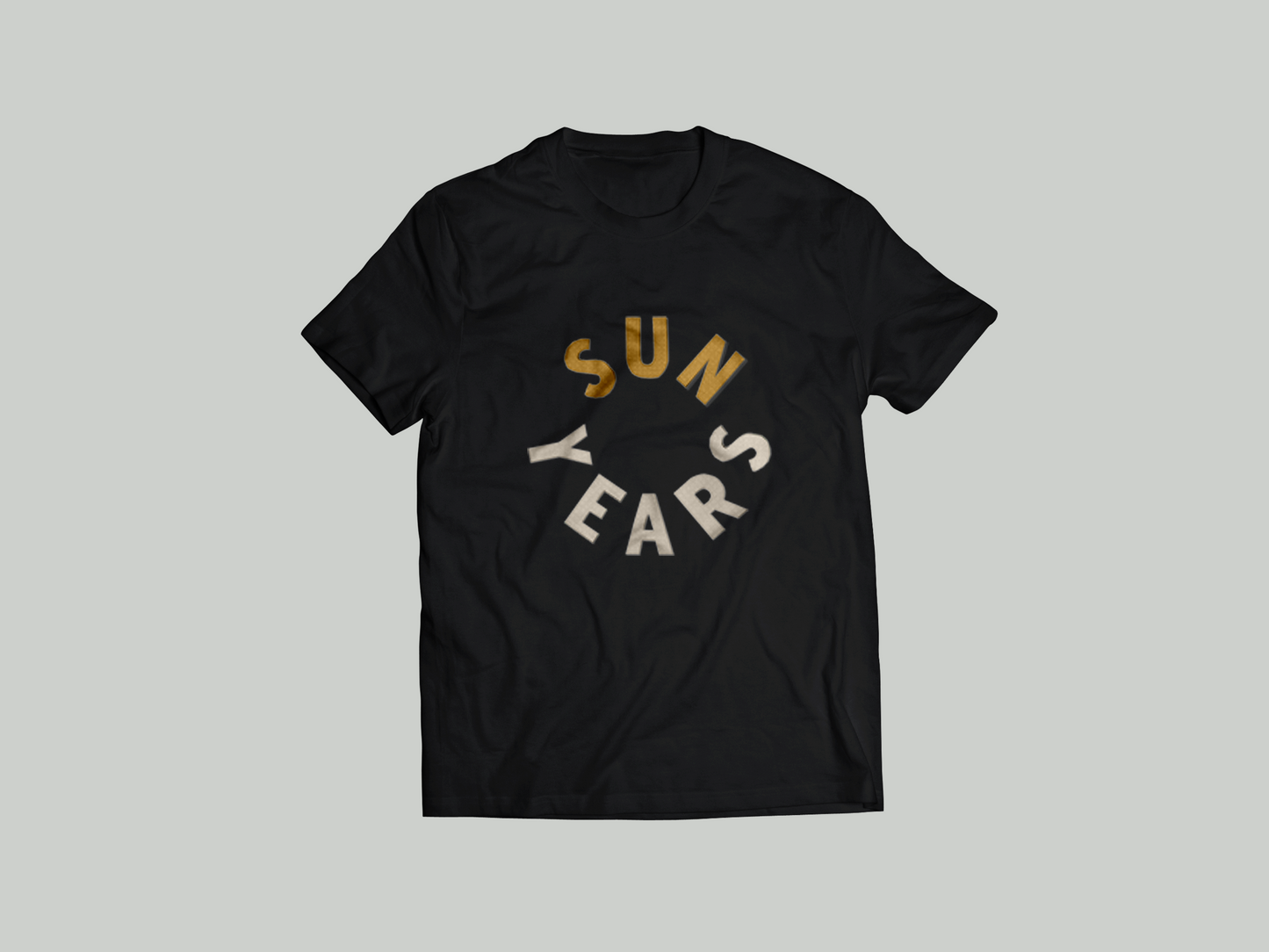 SUNYEARS - THE SONG FORLORN - BLACK T-SHIRT