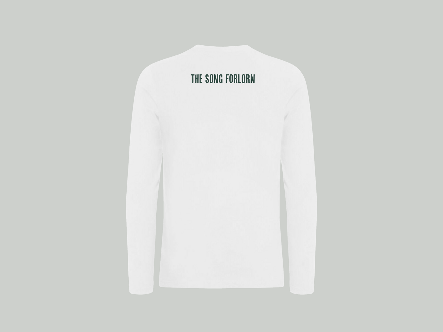 SUNYEARS - THE SONG FORLORN - WHITE LONG SLEEVE T-SHIRT
