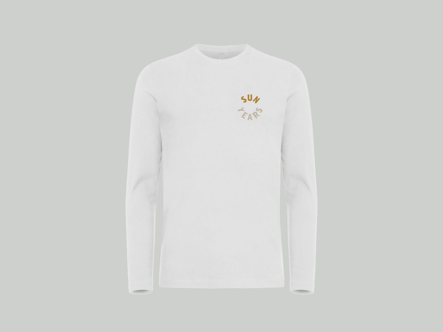 SUNYEARS - THE SONG FORLORN - WHITE LONG SLEEVE T-SHIRT
