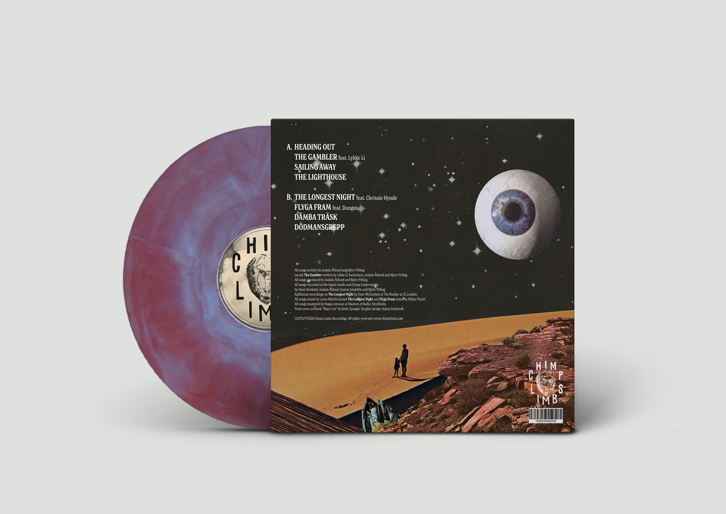 ABSTRACT CRIMEWAVE (FKA SMILE) - THE LONGEST NIGHT - GALAXY VINYL