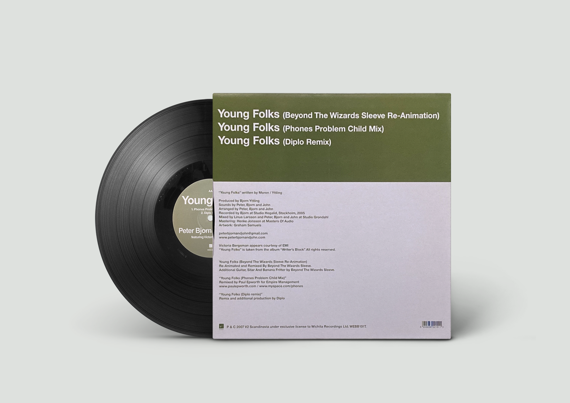 PETER BJORN AND JOHN - YOUNG FOLKS REMIXES - 12 PETER BJORN AND JOHN - YOUNG FOLKS REMIXES - 12