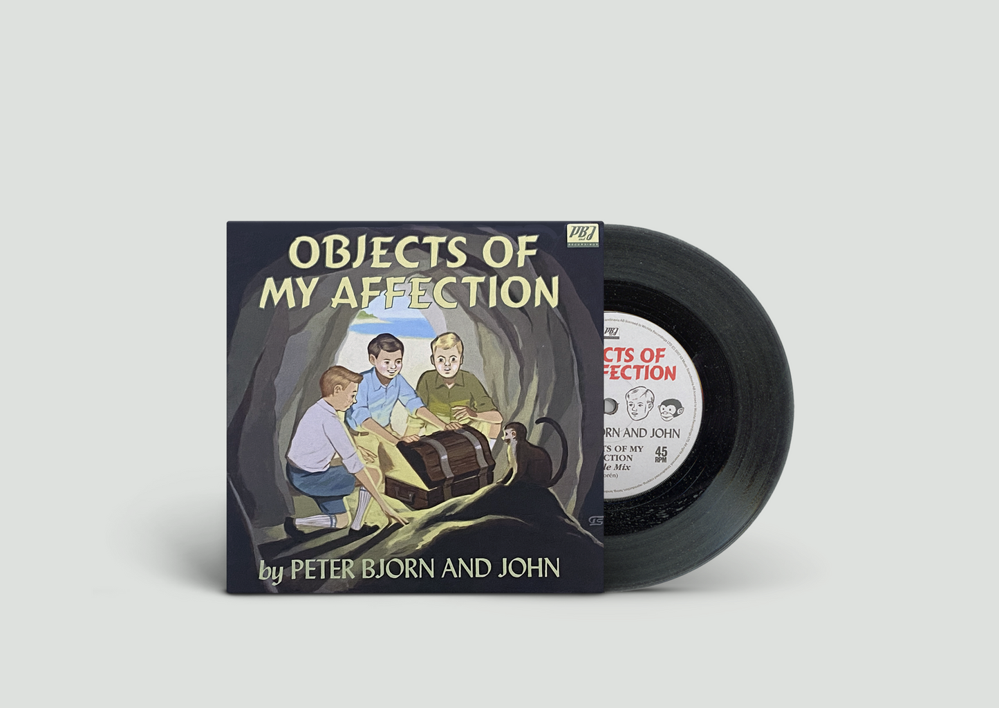 PETER BJORN AND JOHN - OBJECTS OF MY AFFECTION - 7" SINGLE VINYL