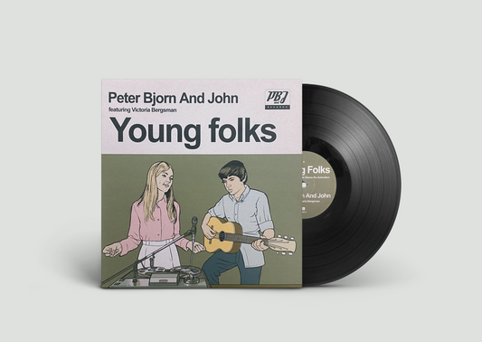 PETER BJORN AND JOHN - YOUNG FOLKS REMIXES - 12" VINYL