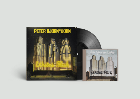 PETER BJORN AND JOHN - WRITER'S BLOCK CD & REMIXES 12" VINYL