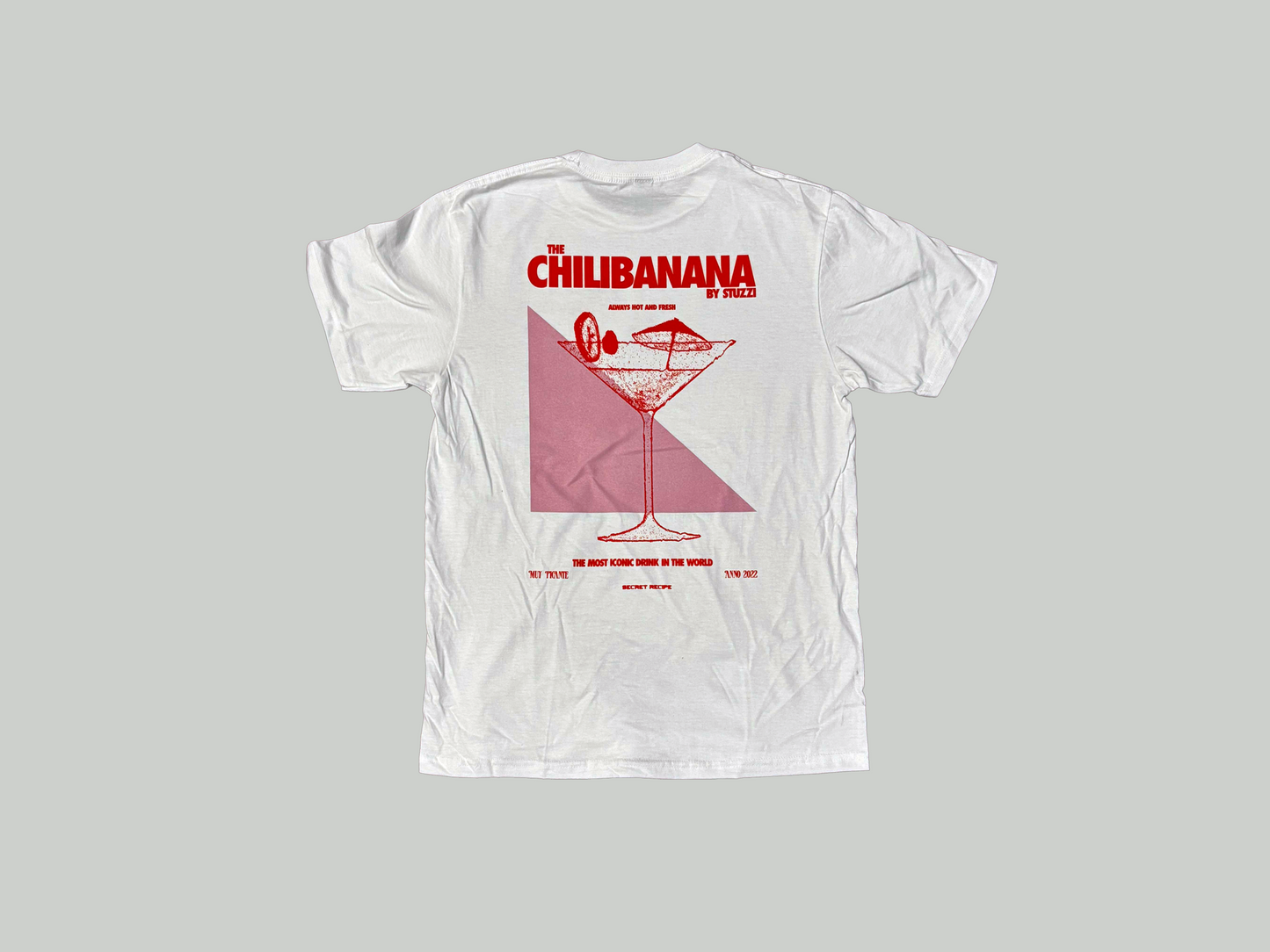 STUZZI - CHILIBANANA - WHITE T-SHIRT