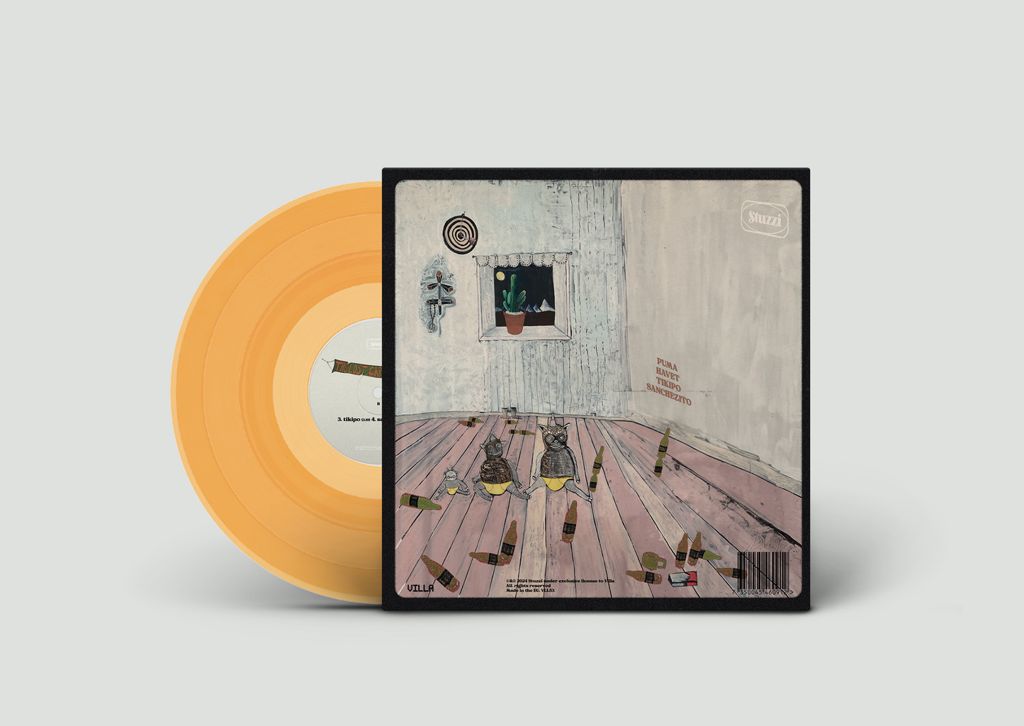 STUZZI - THE LOST CARNIVAL TAPES - ORANGE VINYL (PRE-ORDER)