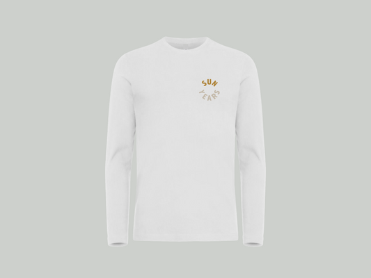 SUNYEARS - THE SONG FORLORN - WHITE LONG SLEEVE T-SHIRT