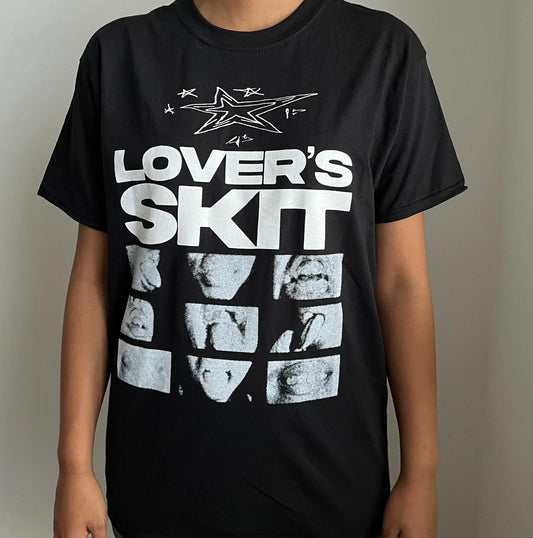 LOVER'S SKIT - BETWEEN TOMORROWS - BLACK T-SHIRT
