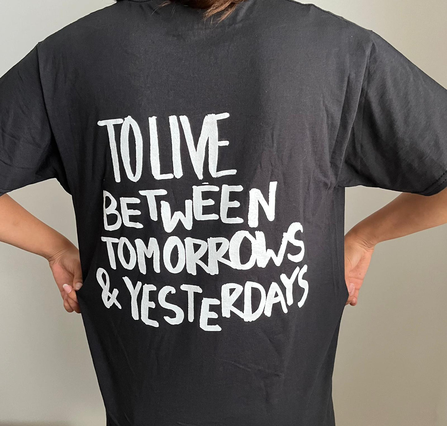 LOVER'S SKIT - BETWEEN TOMORROWS - BLACK T-SHIRT