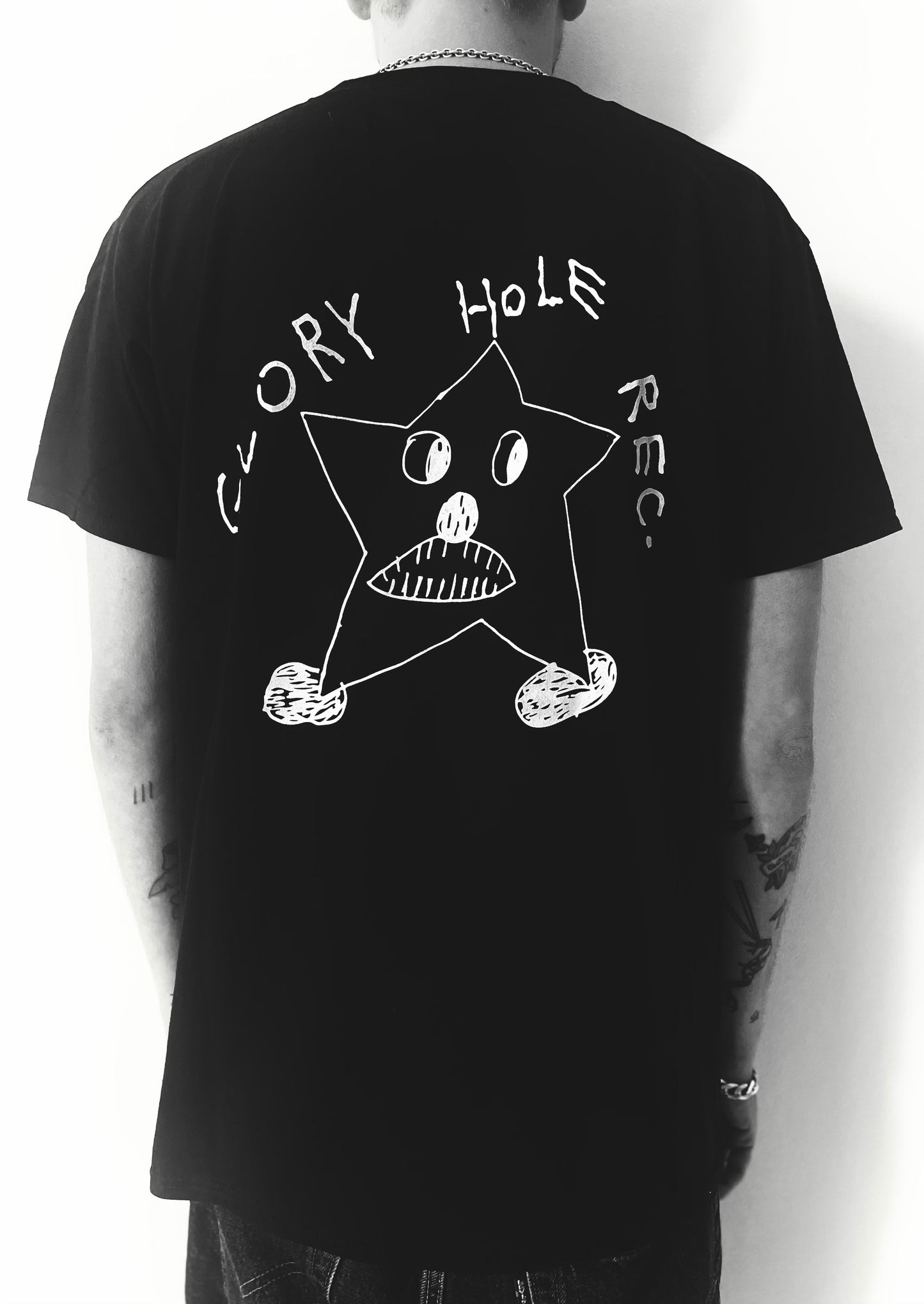 GLORY HOLE REC - ACAB WORLDWIDE - BLACK T-SHIRT